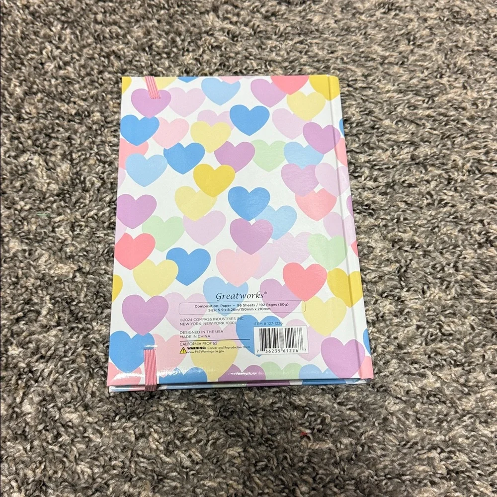 Colorful Heart Pattern Planner 2023-2026